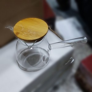 طقم غلاية بايركس 3 احجام - غلايات زجاج مع غطاء